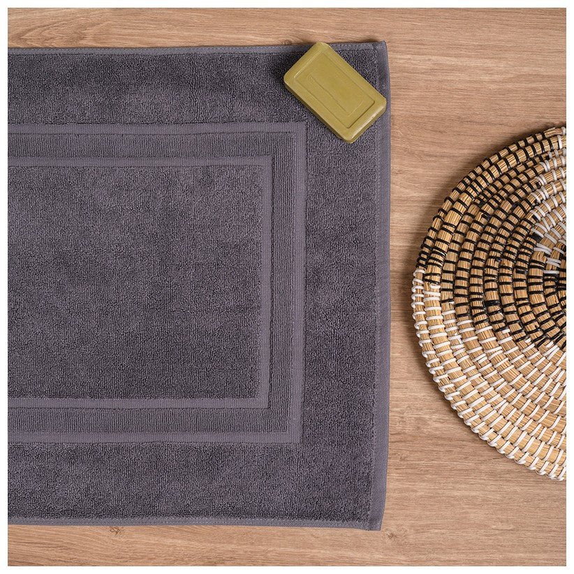DOUBLE FRAME BATH MAT 100% Cotton - 700 GSM