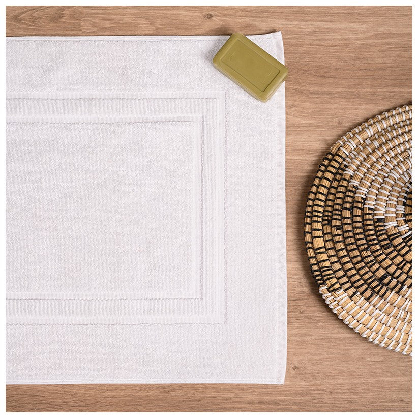 DOUBLE FRAME BATH MAT 100% Cotton - 700 GSM