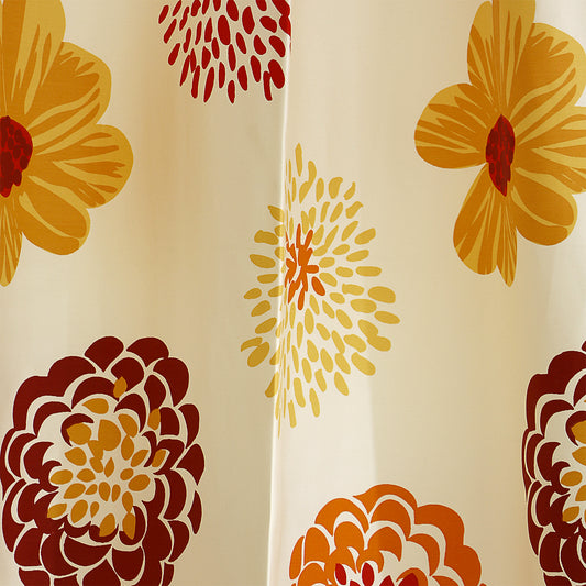 MB ΚΟΥΡΤΙΝΑ ΕΤΟΙΜΗ 145x275 ΜΑΤΖΙΝΑ ΣΑΤΕΝ ΠΟΡΤΟΚΑΛΙ POL.70% - COT.30%