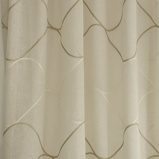 MB ΚΟΥΡΤΙΝΑ ΕΤΟΙΜΗ 145x280 909325/591 ΓΑΖΑ ΚΕΝΤ. ΜΠΕΖ POL.100%