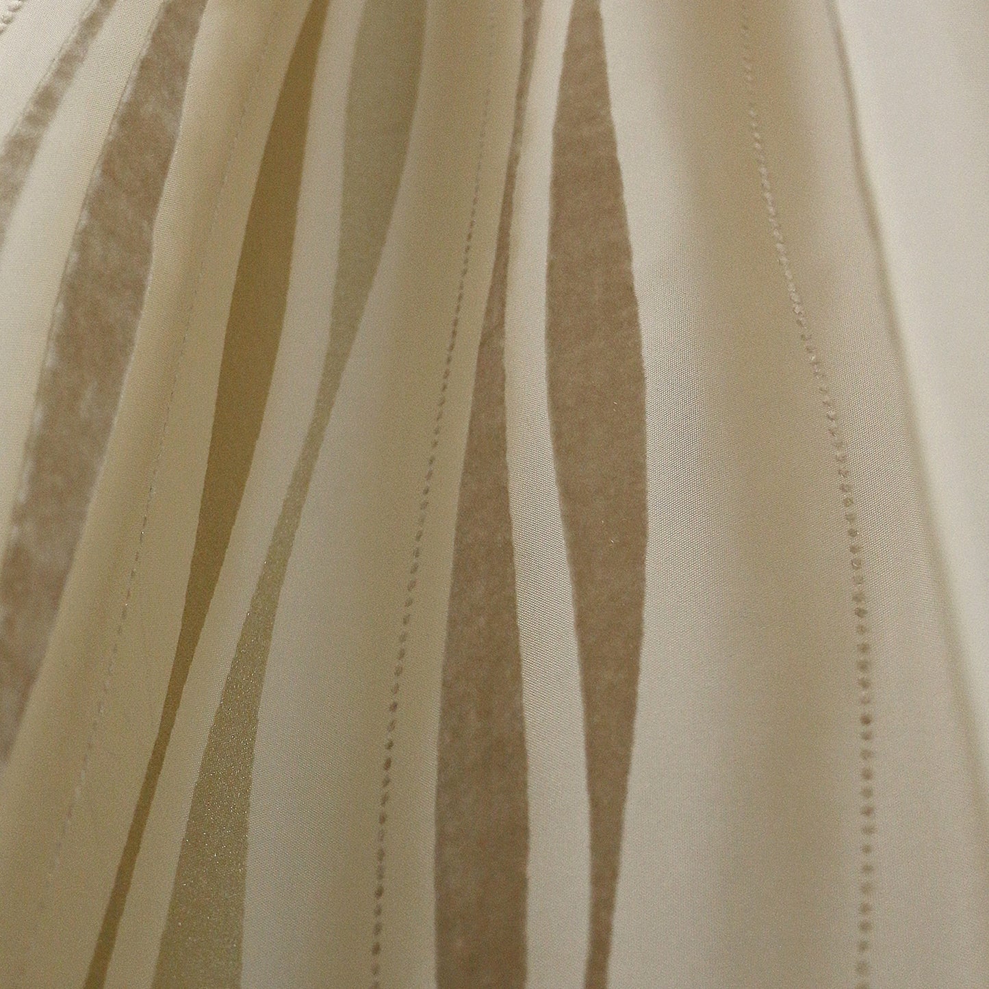 MAISON BLANCHE READY-MADE CURTAIN 145X270 GOLD STRIPE Taffeta POL.100%