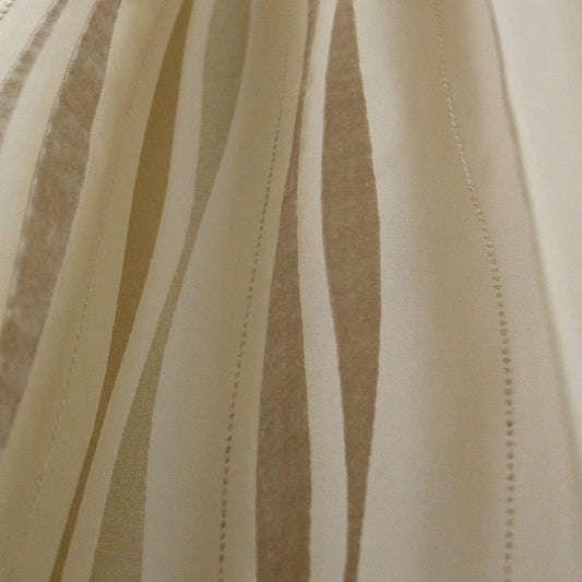 MAISON BLANCHE ΚΟΥΡΤΙΝΑ ΕΤΟΙΜΗ 145Χ270 ΡΟΣΕΣ ΤΑΦΤΑΣ ΡΙΓΕ ΧΡΥΣΟΣ POL.100%