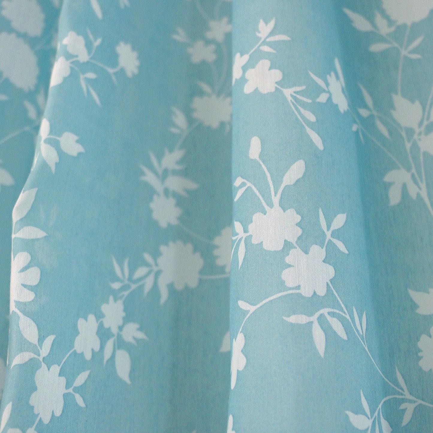 MAISON BLANCHE ΚΟΥΡΤΙΝΑ ΕΤΟΙΜΗ 145Χ290 ΒΟΥΑΛ ΤΥΡΚΟΥΑΖ- ΛΕΥΚΟ POL.100%