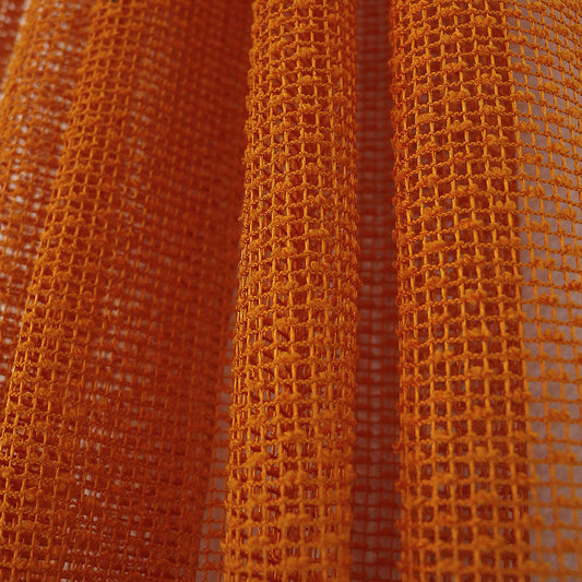 MAISON BLANCHE ΚΟΥΡΤΙΝΑ ΕΤΟΙΜΗ 145Χ295 ΔΙΧΤΥ ΠΟΡΤΟΚΑΛΙ POL.100%