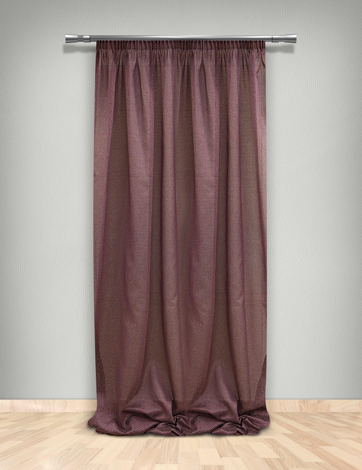 MB ΚΟΥΡΤΙΝΑ ΕΤΟΙΜΗ 145x300 202998/303 ΖΑΚΑΡ ΜΟΒ POL.100%