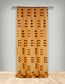 MB CURTAIN READY FIT 145x290 ACACIA 252742/02 DEVORE ORGANIC ORANGE POL.100%
