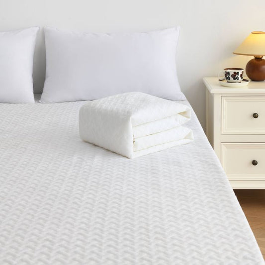 ΠΡΟΣΤΑΤΕΥΤΙΚΟ ΣΤΡΩΜΑΤΟΣ ΑΔΙΑΒΡΟΧΟ BAMBOO JACQUARD