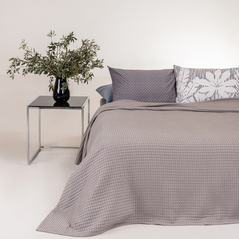 ΚΟΥΒΕΡΤΑ ΠΙΚΕ ΒΑΜΒΑΚΕΡΗ ΑΝΟΙΧΤΟ ΓΚΡΙ