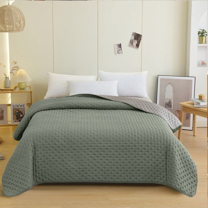 ΚΟΥΒΕΡΛΙ RENZO AQUA/DARK GREY