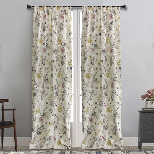 MB ΚΟΥΡΤΙΝΑ ΕΤΟΙΜΗ 145x270 ΛΟΝΕΤΑ TREASURE POL.25% - COT.75%