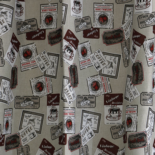 MB ΚΟΥΡΤΙΝΑ ΕΤΟΙΜΗ 145x270 ΛΟΝΕΤΑ MANDALA  POL.25% - COT.75%