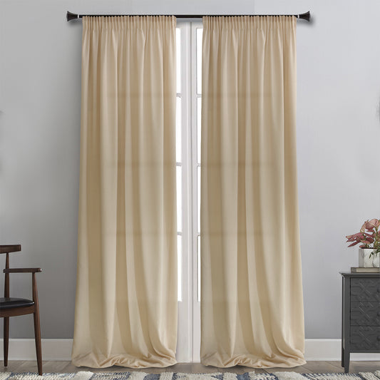 MB ΚΟΥΡΤΙΝΑ ΕΤΟΙΜΗ 145x285 ΛΙΝΕ ΜΠΕΖ POL.100%