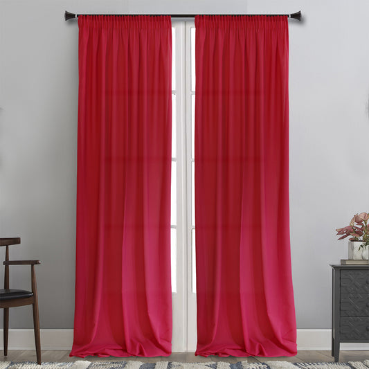 MB ΚΟΥΡΤΙΝΑ ΕΤΟΙΜΗ 145x285 ΛΙΝΕ ΦΟΥΞΙΑ POL.100%