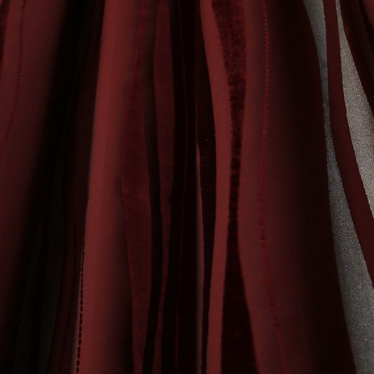 MAISON BLANCHE ΚΟΥΡΤΙΝΑ ΕΤΟΙΜΗ 145Χ270 ΡΟΣΕΣ ΤΑΦΤΑΣ ΡΙΓΕ ΜΠΟΡΝΤΟ POL.100%