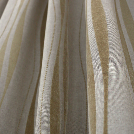 MAISON BLANCHE ΚΟΥΡΤΙΝΑ ΕΤΟΙΜΗ 145Χ270 ΡΟΣΕΣ ΨΑΘΑ ΡΙΓΕ ΧΡΥΣΟ Cot.75% -Pol.25%