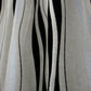 MAISON BLANCHE READY-MADE CURTAIN 145X270 BLACK STRIPED STRAW COT.75% -Pol.25%