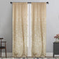 MAISON BLANCHE CURTAIN READY MADE 145X290 VOILE BEIGE - WHITE POL.100%