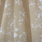 MAISON BLANCHE CURTAIN READY MADE 145X290 VOILE BEIGE - WHITE POL.100%