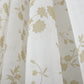 MAISON BLANCHE CURTAIN READY MADE 145X290 VOILE WHITE - BEIGE POL.100%