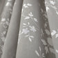 MAISON BLANCHE CURTAIN READY-MADE 145X290 VOILA GREY - WHITE POL.100%