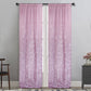 MAISON BLANCHE CURTAIN READY-MADE 145X290 VOILA LILAC - WHITE POL.100%