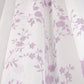 MAISON BLANCHE CURTAIN READY-MADE 145X290 VOILE WHITE - LILAC POL.100%