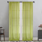 MAISON BLANCHE READY-MADE CURTAIN 145X295 CABBAGE NET POL.100%