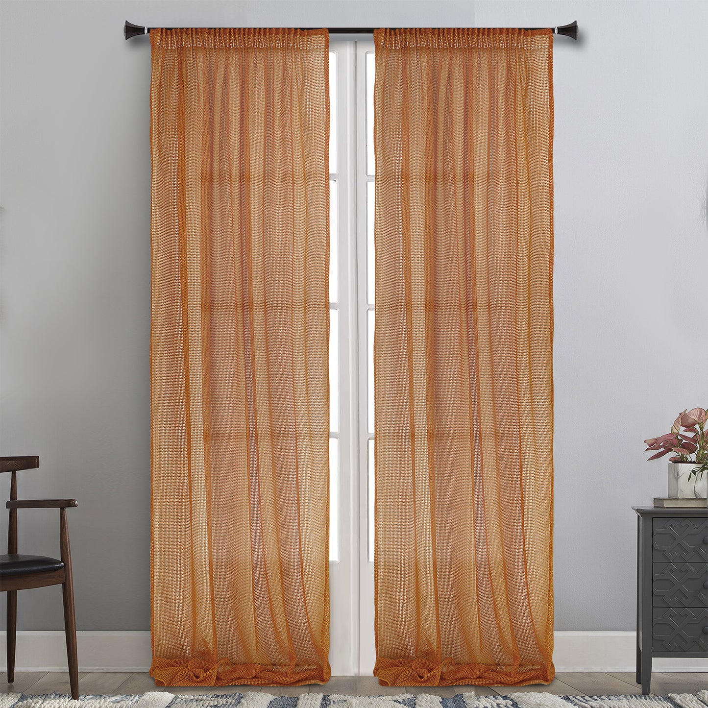 MAISON BLANCHE ΚΟΥΡΤΙΝΑ ΕΤΟΙΜΗ 145Χ295 ΔΙΧΤΥ ΚΕΡΑΜΙΔΙ POL.100%