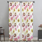 MAISON BLANCHE READY-MADE CURTAIN 145X275 PINK ORGANZA VISC.75%-POL.25%