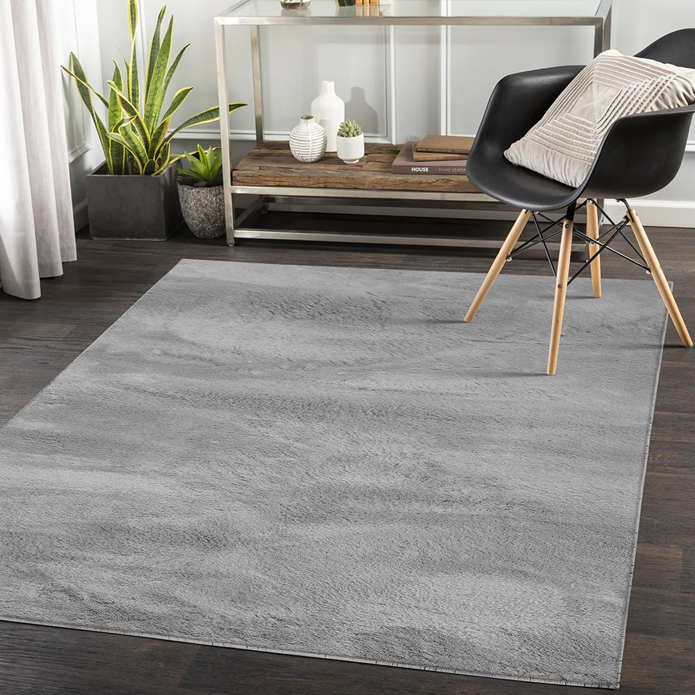 ΧΑΛΙ ΔΙΑΔΡΟΜΟΥ VIELEN SOFT  80Χ150 PP.100% ΓΚΡΙ